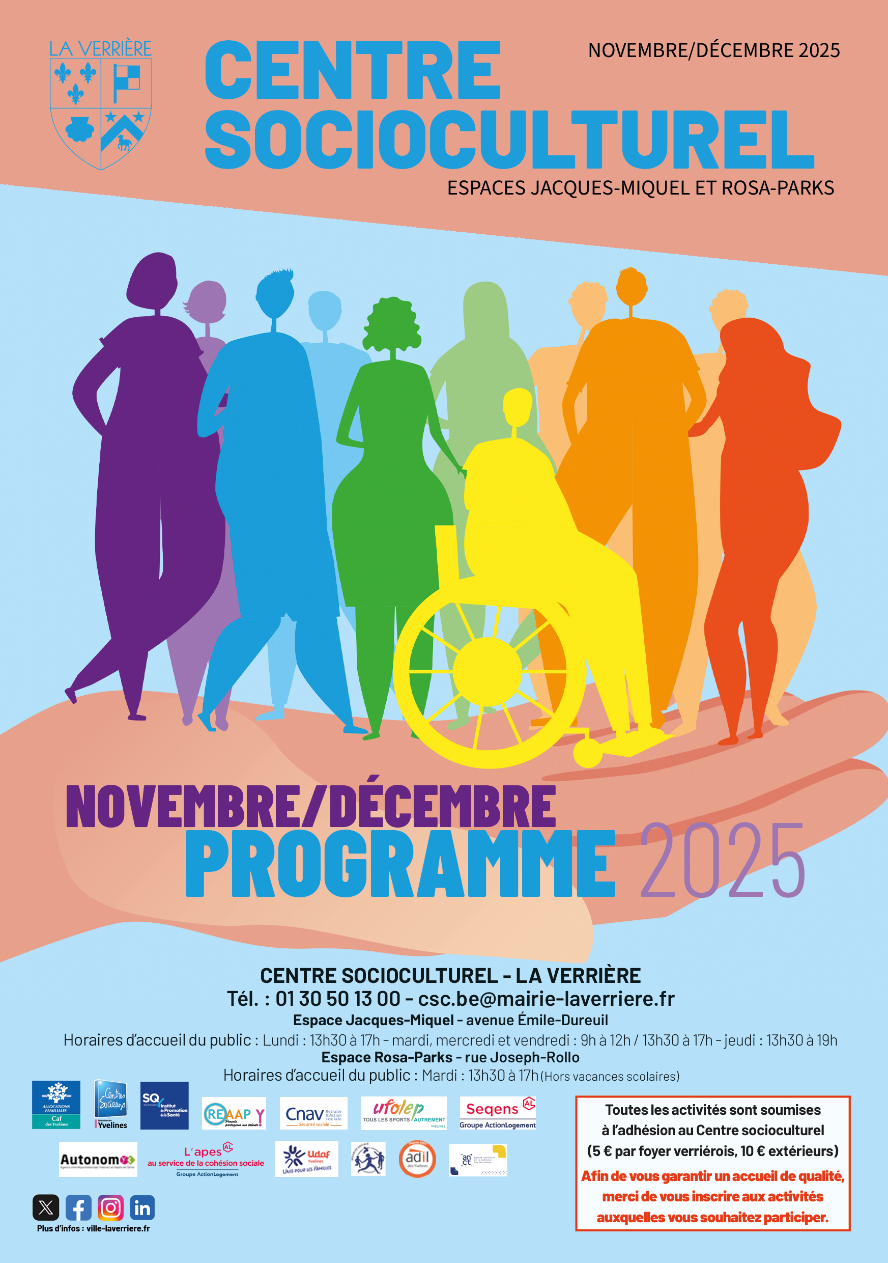 programme du CSC fin 2025