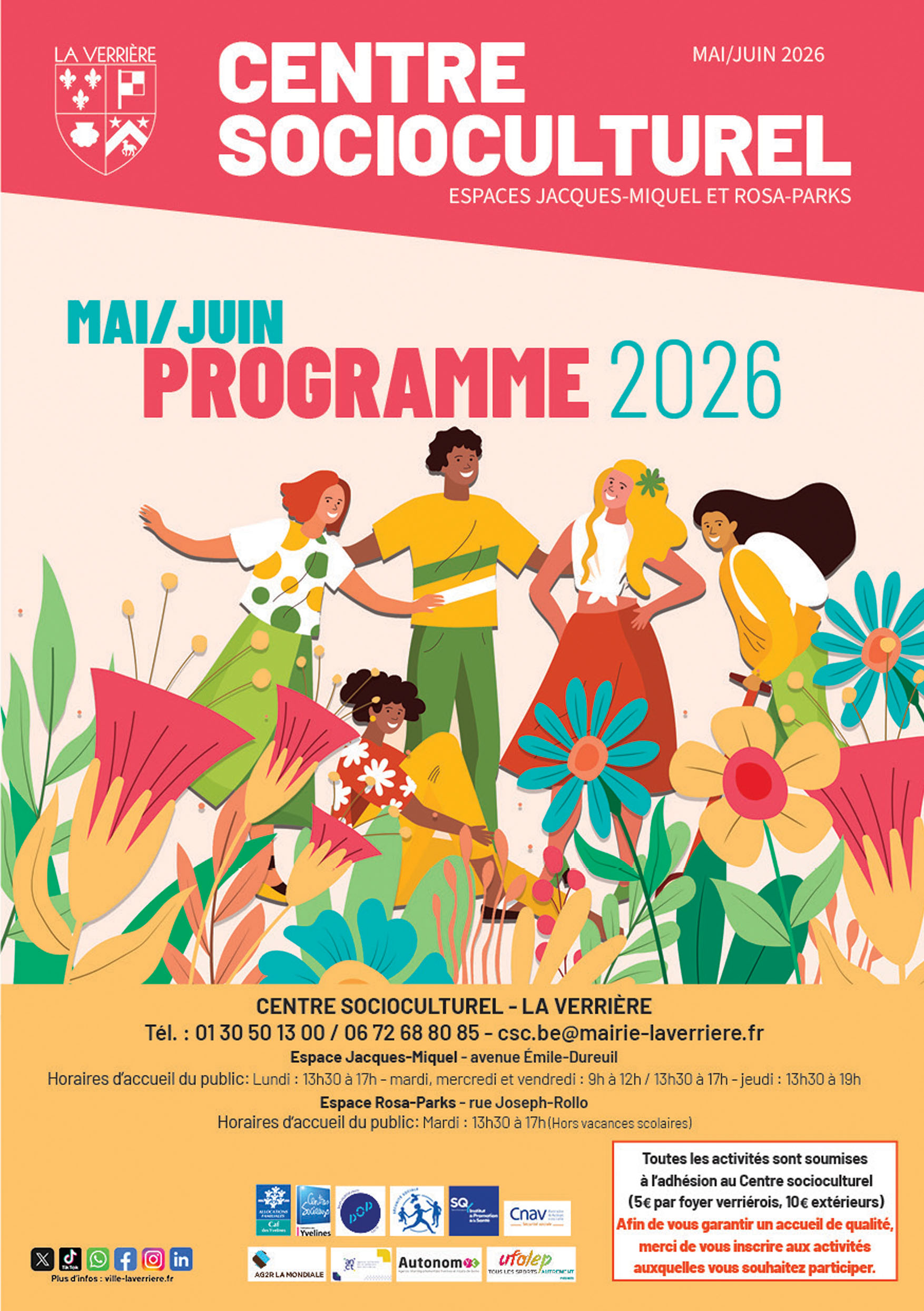 couverture programme CSC mai juin 2026