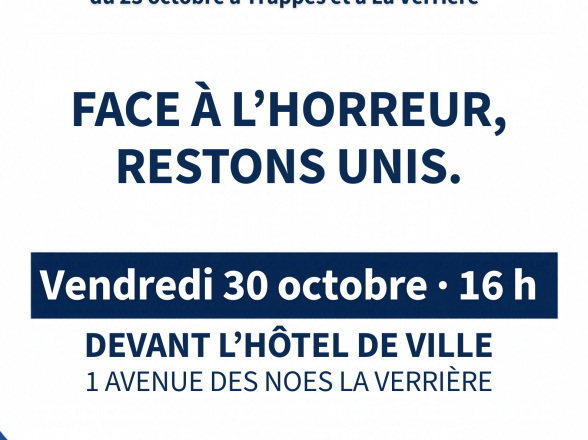 Affiche rassemblement républicain