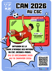 CAN 2026 au CSC