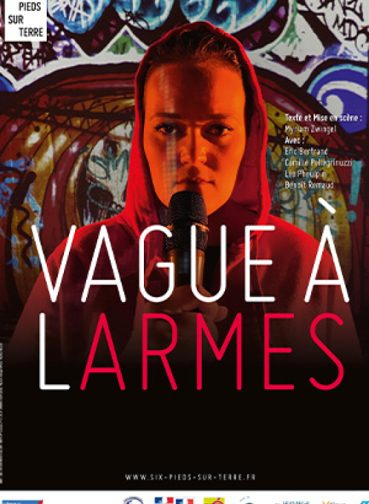 affiche vague à larmes
