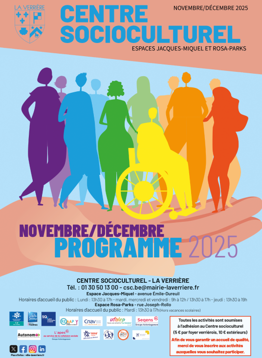 programme du CSC fin 2025