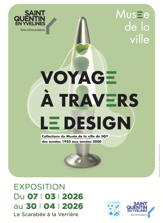 Exposition Voyage à travers le Design du 7 mars au 29 avril au Scarabée