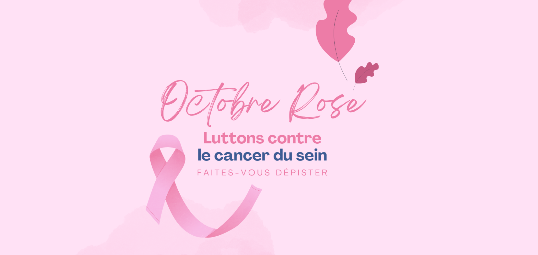 La Ville se mobilise pour Octobre Rose