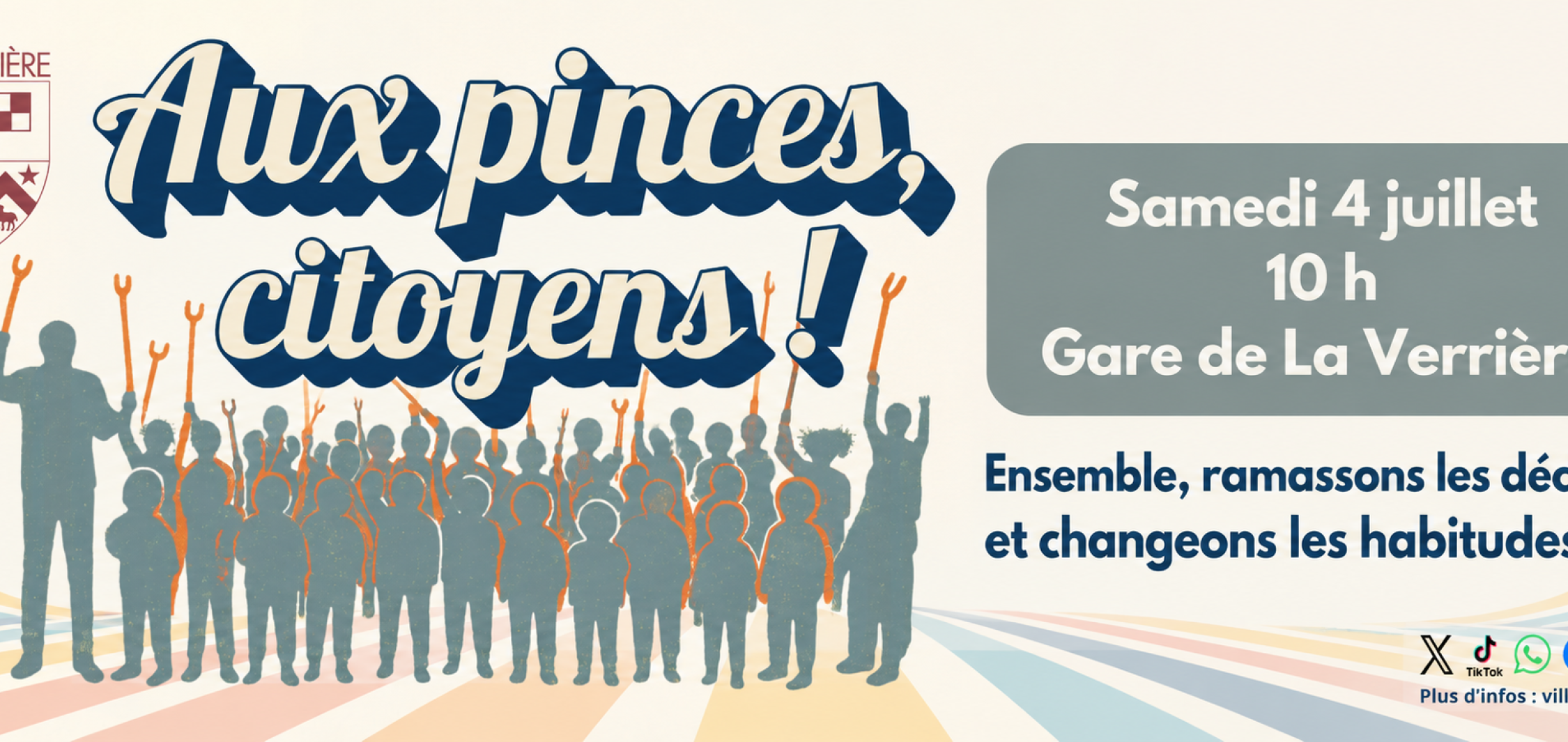 couverture aux pinces citoyens 4 juillet