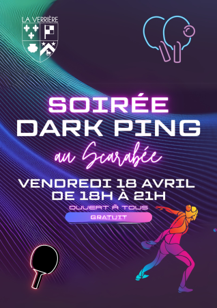 soirée dark ping