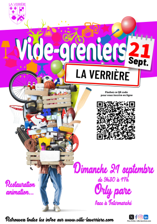 Affiche Vide grenier 2025 V2