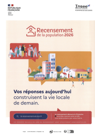 recensement 2026