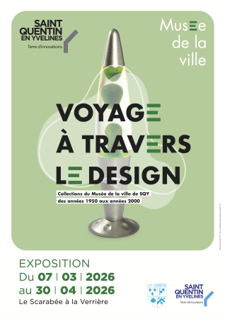 Exposition Voyage à travers le Design du 7 mars au 29 avril au Scarabée