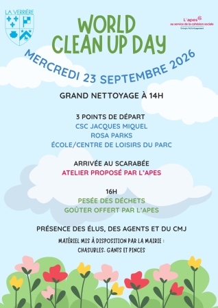 World clean up day 2026
